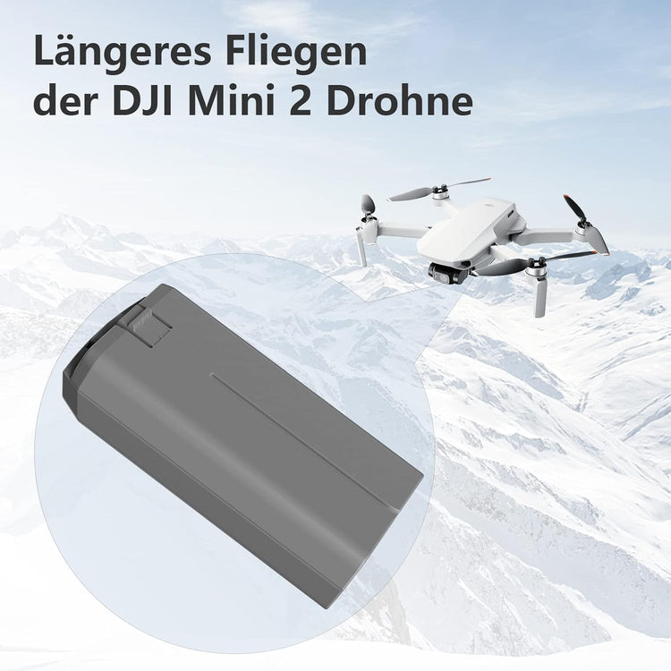 DJI Mini 4K/2/SE drónhoz 2400 mAh intelligens akkumulátor szett, 31 perc repülési idő - Image 7