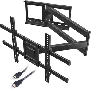 BONTEC extra hosszú, 104 cm-es TV fali tartó, 32-75" képernyőkhöz, 60 kg-ig - Image 1