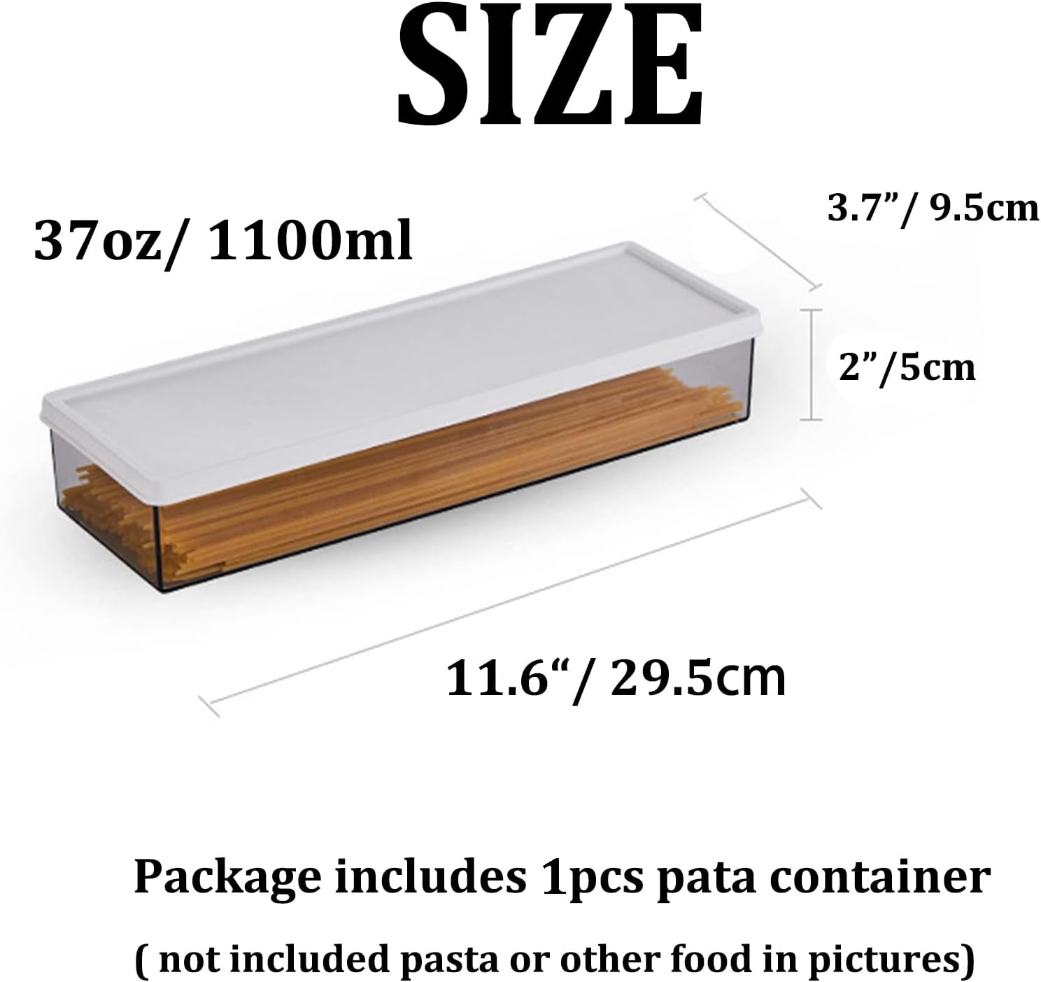 Műanyag ételtároló doboz szett - 3 db hűtőbe, légmentes fedéllel, egymásba rakható - Image 6