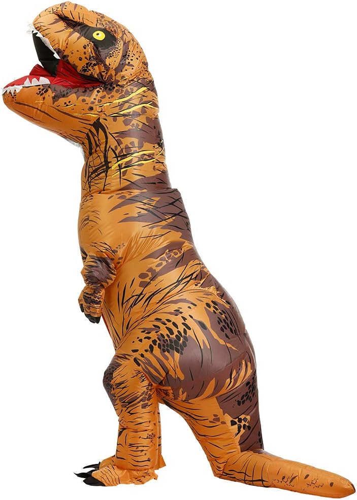 T-Rex Felfújható Dinoszaurusz Jelmez Felnőtteknek - Karneváli Dínó Kosztüm - Image 4