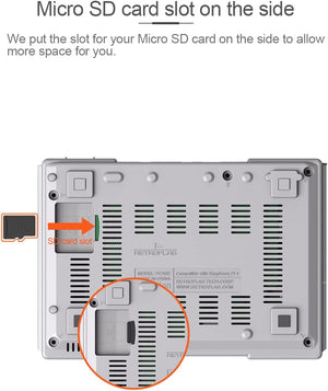 RetroFlag PiStation ház Raspberry Pi 4-hez - Biztonságos leállítás, ventilátor, hűtőborda, HDMI kábel - Image 4