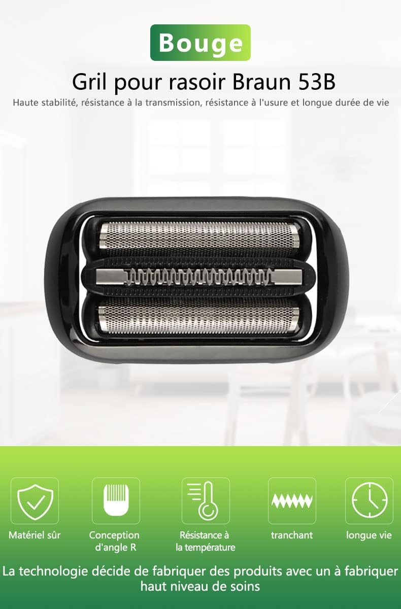 Braun 5-ös és 6-os sorozatú borotvákhoz kompatibilis Bouge 53B pótfej - Image 2