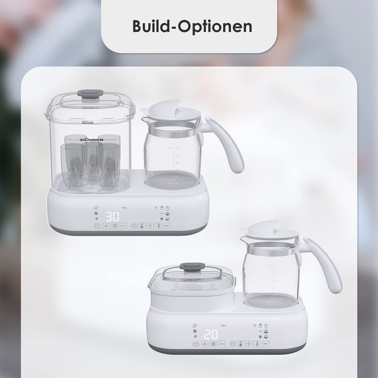 Multifunkciós Babyono 3az1-ben Cumisüveg Melegítő, Sterilizáló és Szárító - 1.2L - Image 4