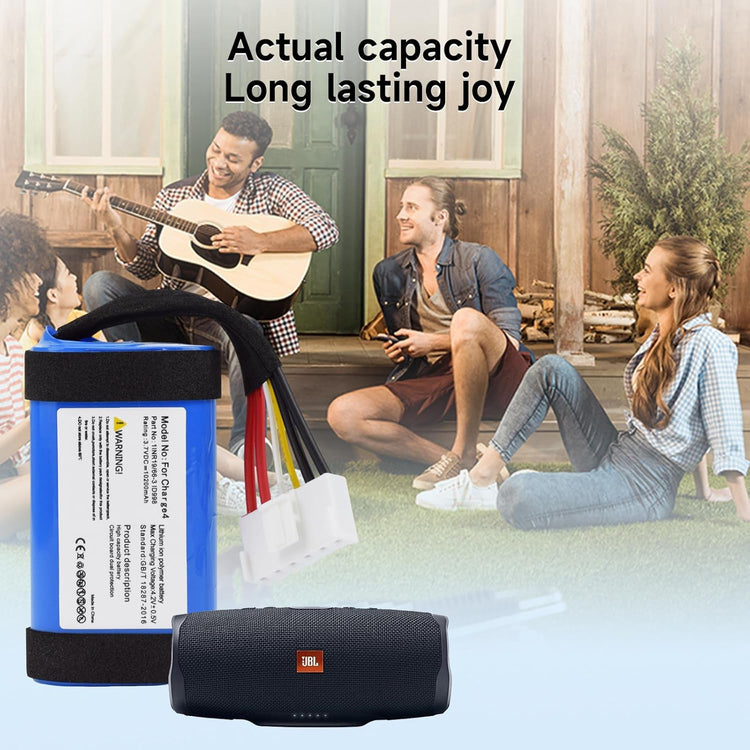 JBL Charge 4 pótakkumulátor 10200 mAh - CITYORK kompatibilis Li-Ion akku - Image 5
