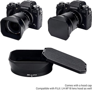 Fujifilm XF18mm F1.4 objektívhez JJC fém napellenző lencsevédővel - Image 6