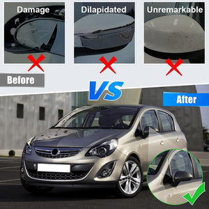 Opel Corsa D/E fekete fényes tükörborítás, 2006-2019 modellekhez - Image 5