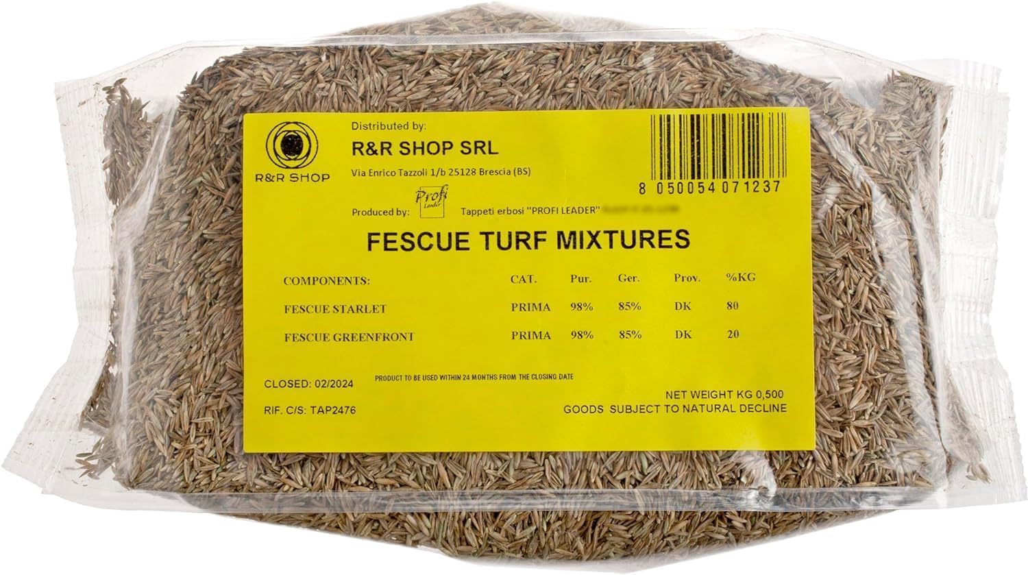 Tartós Festuca Arundinacea fűmag 500g - 20m² területre, R&R SHOP - Image 4