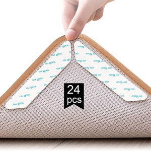 Adispotg 24 db kétoldalas csúszásgátló szőnyegalátét, mosható - Image 1