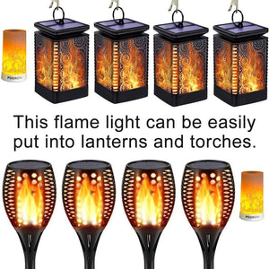 PDGROW USB-s LED lángeffekt lámpa távirányítóval, vízálló, kül- és beltérre - Image 4