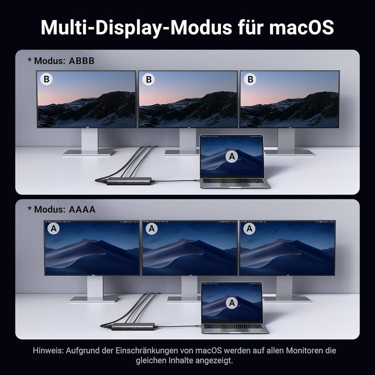 UGREEN Revodok 308 USB-C Hub 8 az 1-ben, 4K HDMI, VGA, MacBook kompatibilis - Image 6