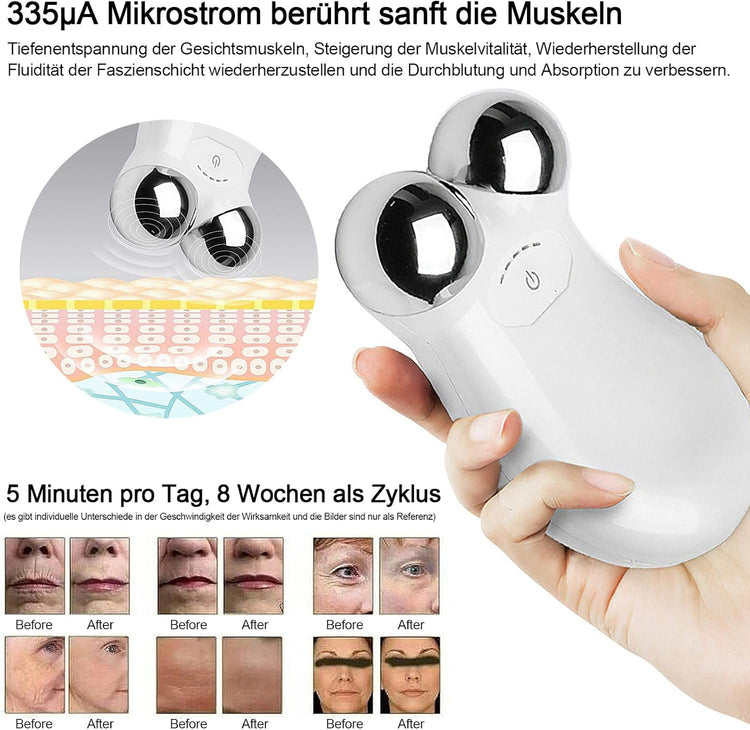 Kyaoayo Mikroáramú Arcmasszírozó - Ránctalanító és Bőrfeszesítő Készülék - Image 3