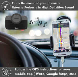 VeoPulse B-PRO 2B Bluetooth kihangosító autóba, automatikus csatlakozással és fénnyel - Image 4