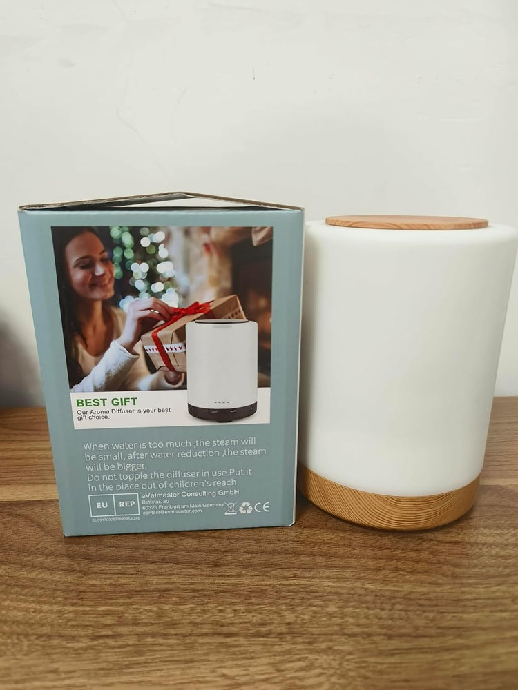 Aroma Diffúzor 300ml - Ultrahangos Párásító 7 LED Színnel, Automatikus Kikapcsolással - Image 9