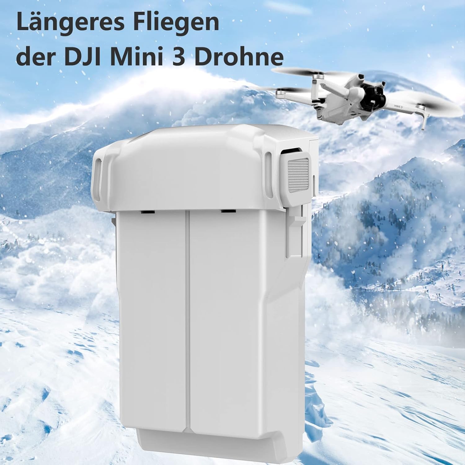 DJI Mini 3 Pro akkumulátor szett - 2db 3850mAh, 47 perc repülési idő - Image 7