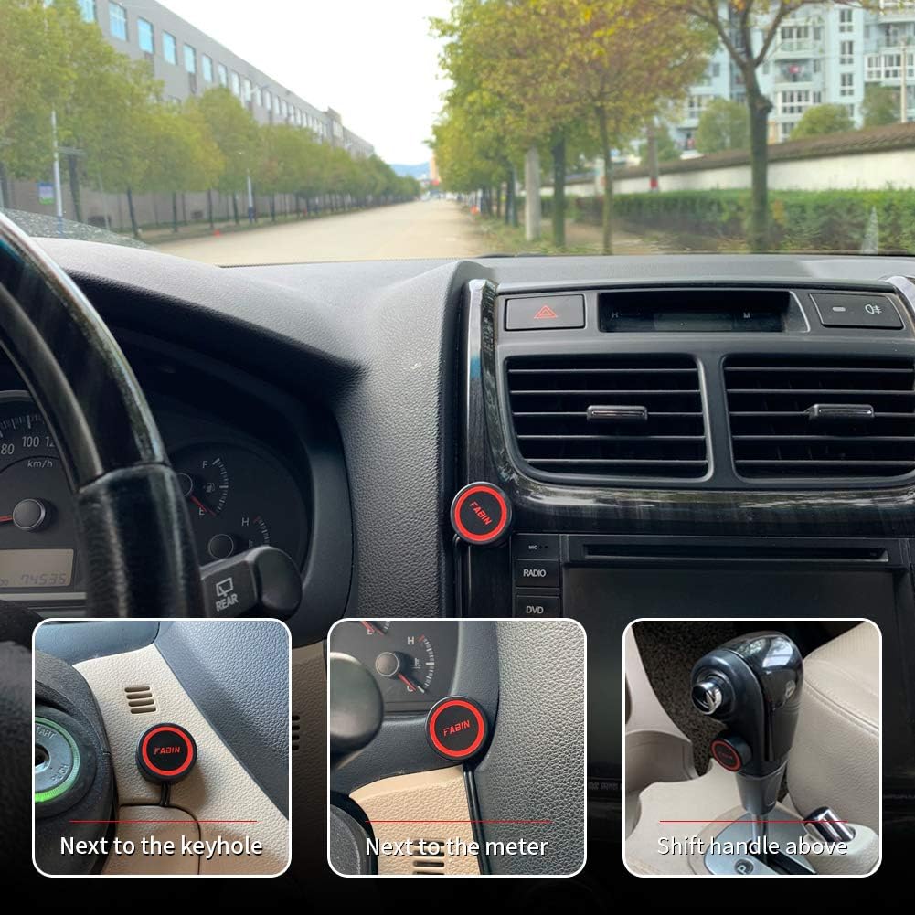 FARBIN fém nyomógomb - autó, hajó, motor kapcsoló, kürt gomb - Image 7