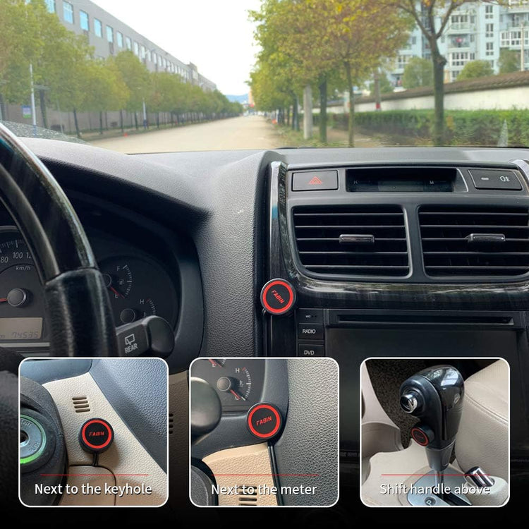 FARBIN fém nyomógomb - autó, hajó, motor kapcsoló, kürt gomb - Image 7