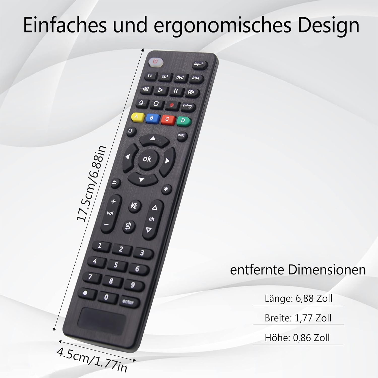 FOXRMT Univerzális Távirányító Samsung, LG, Sony TV-hez és Médialejátszókhoz - Image 2