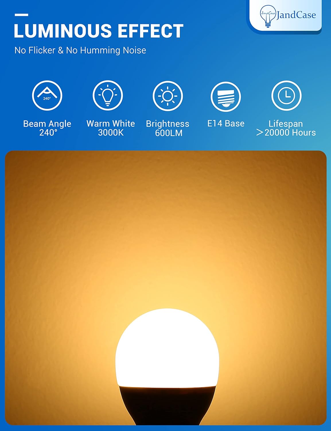 Philips E14 LED izzó, 6W, meleg fehér, 6 db-os csomag - Image 3