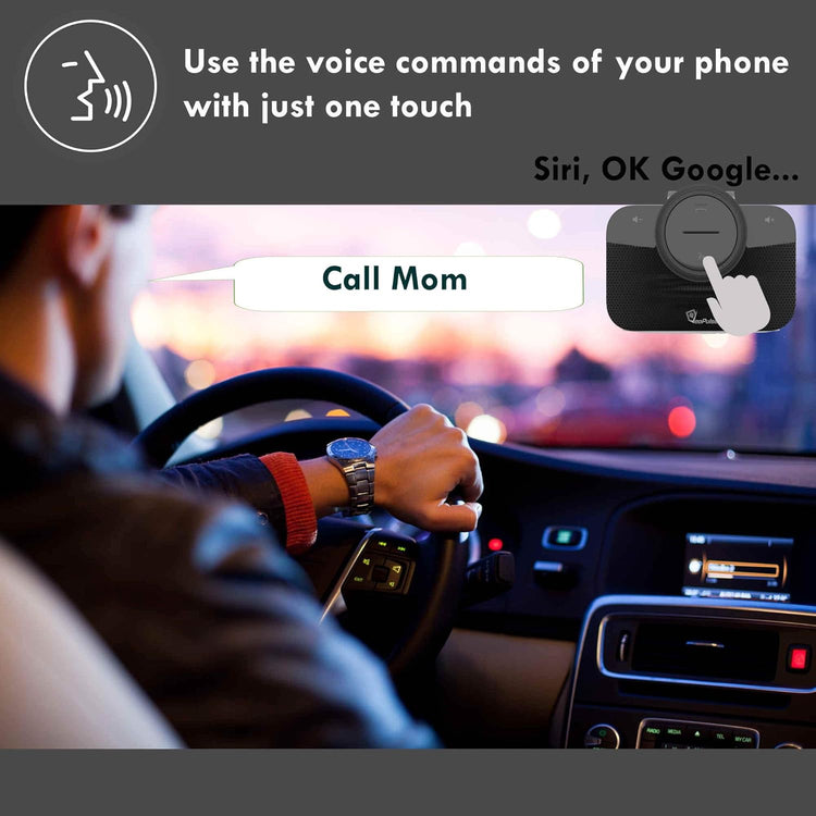 VeoPulse B-PRO 2B Bluetooth kihangosító autóba, automatikus csatlakozással és fénnyel - Image 3