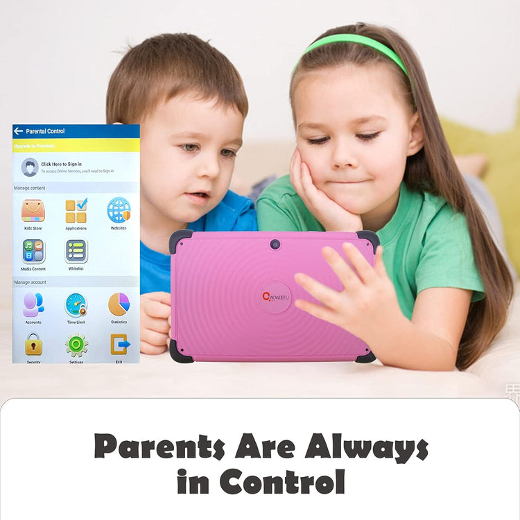 CWOWDEFU 8 Colos Rózsaszín Gyerektablet 32GB WiFi Android Szülői Felügyelettel - Image 7