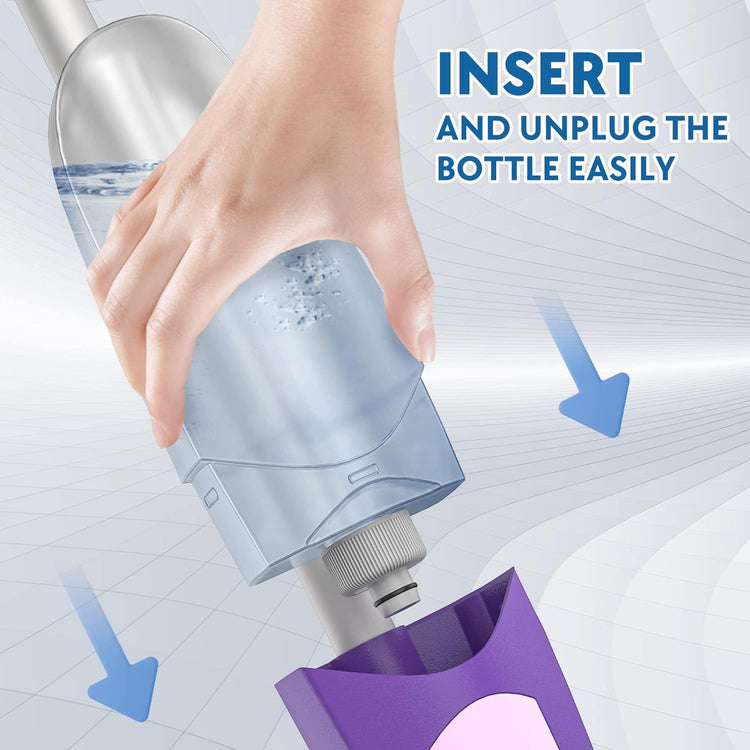 SEVENMAX 550ml Utántölthető Víztartály Spray Felmosóhoz - Cseppmentes - Image 4