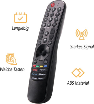 LG Smart TV távirányító - AN-MR21GA helyettesítő, Netflix és Prime gombokkal - Image 3