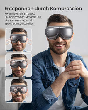 RENPHO Eyeris 1 Bluetooth-os szemmasszírozó melegítéssel és zenével - Ajándékötlet - Image 5