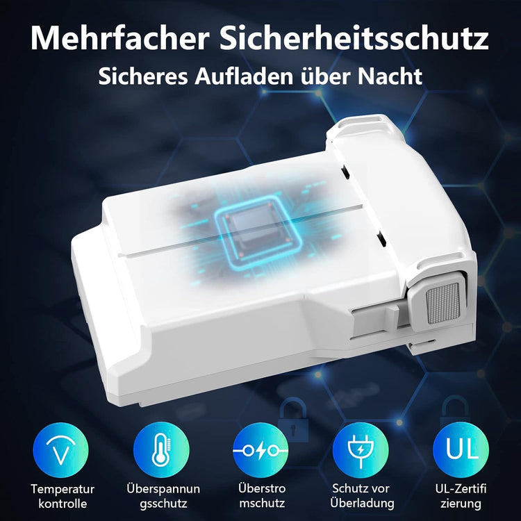 DJI Mini 3 Pro akkumulátor szett - 2db 3850mAh, 47 perc repülési idő - Image 6