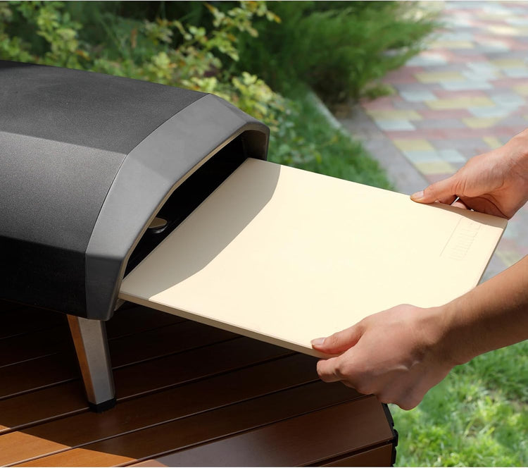 Mimiuo négyzetes pizzakő sütőhöz és grillhez, 33 cm, Ooni kompatibilis - Image 8