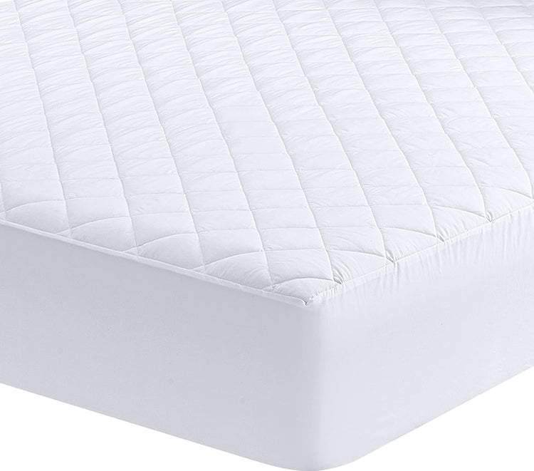 Utopia Bedding Fehér Steppelt Matracvédő 90x190 cm - Mély Zsebes, 38 cm-ig Nyújtható - Image 7