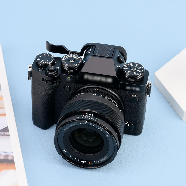 Fujifilm X-T5, X-T4, X-T3 fém hüvelykujjtámasz - JJC markolat javító kiegészítő - Image 8