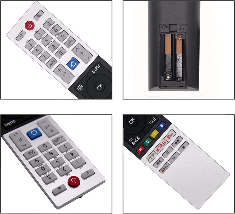 Toshiba TV távirányító Netflix gombbal - FOXRMT helyettesítő CT-8543 modellhez - Image 3