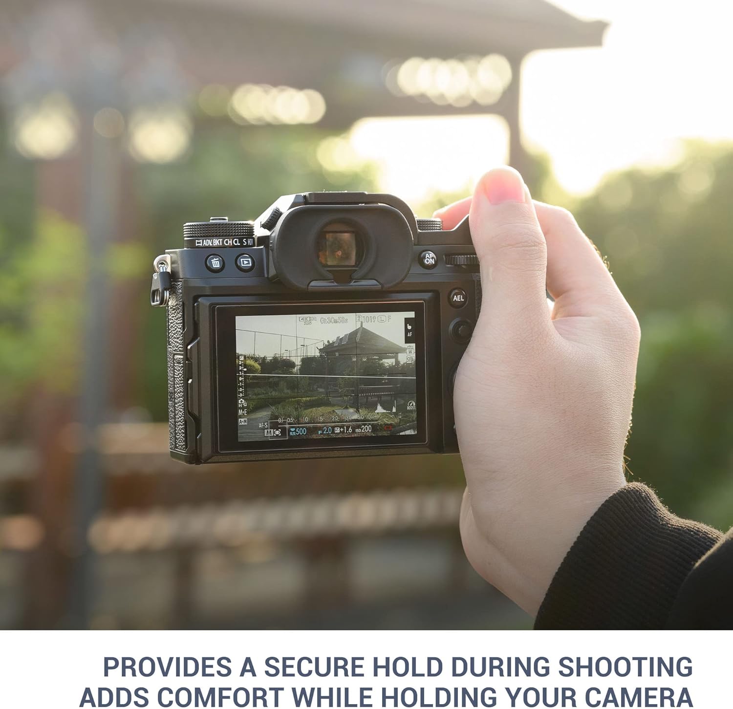 Fujifilm X-T5, X-T4, X-T3 fém hüvelykujjtámasz - JJC markolat javító kiegészítő - Image 2