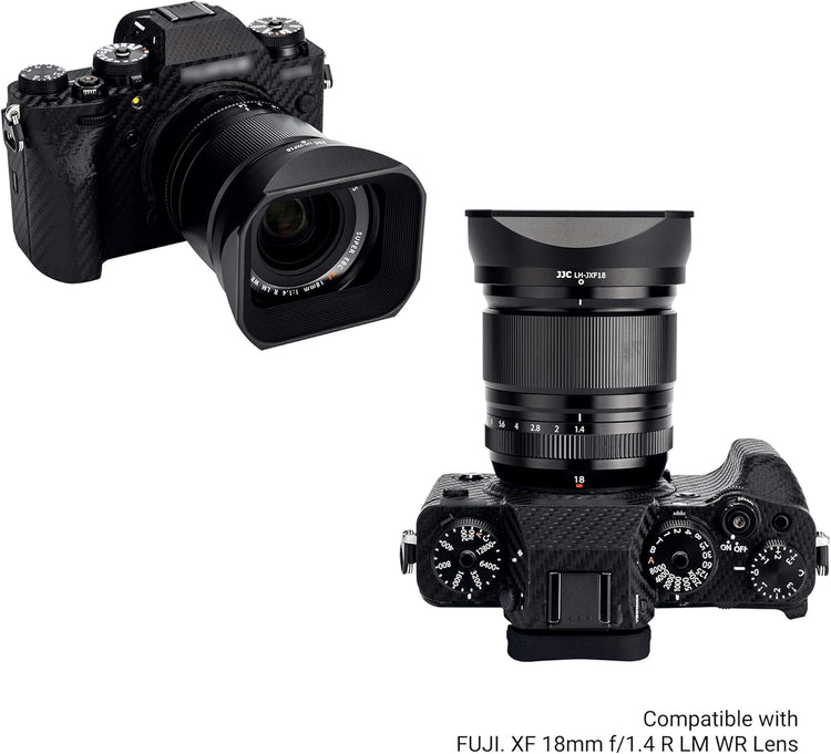 Fujifilm XF18mm F1.4 objektívhez JJC fém napellenző lencsevédővel - Image 4