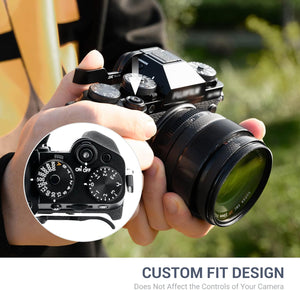 Fujifilm X-T5, X-T4, X-T3 fém hüvelykujjtámasz - JJC markolat javító kiegészítő - Image 5