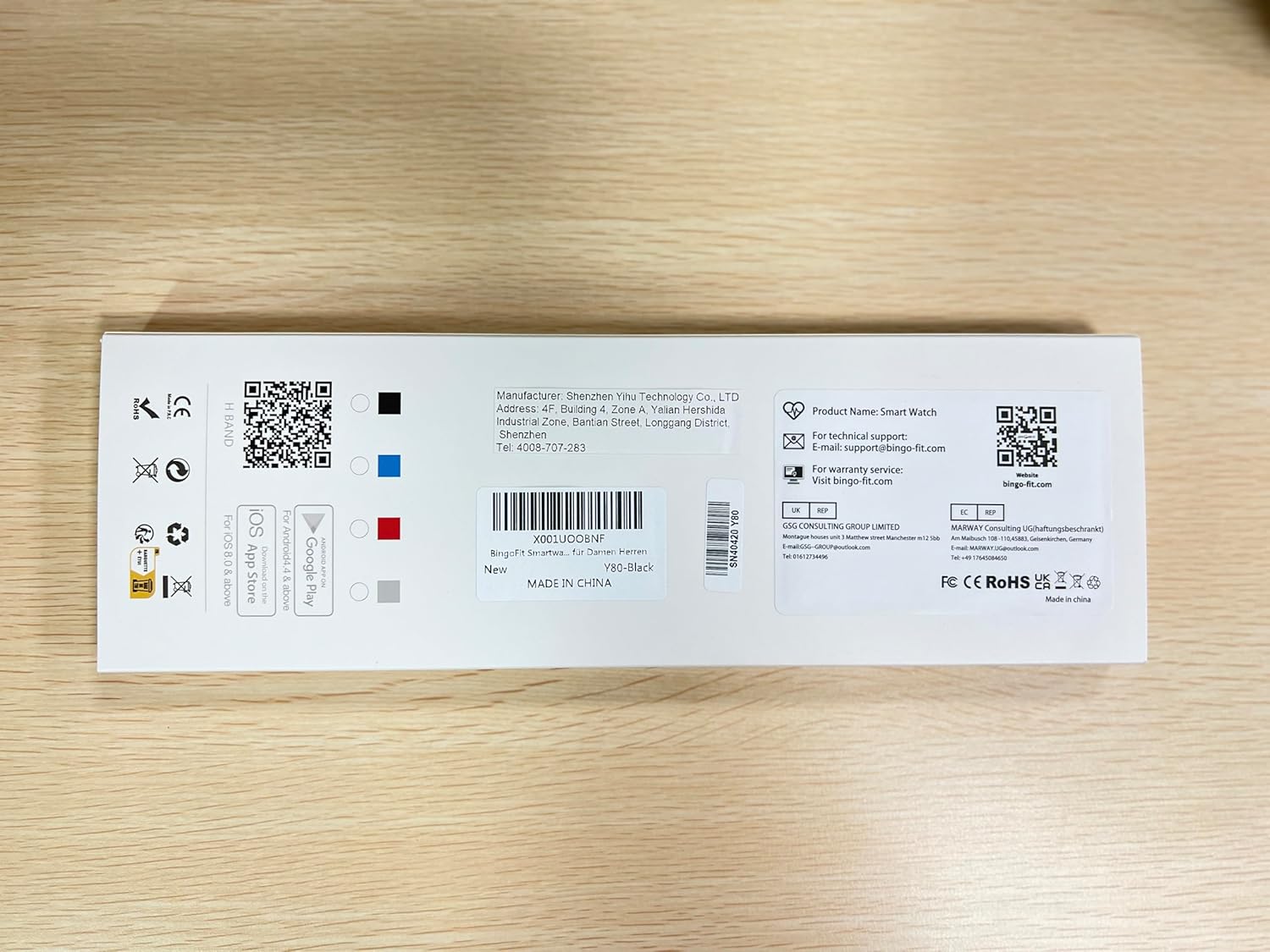 BingoFit AMOLED okosóra telefonos funkcióval, pulzusmérővel és 50+ sportmóddal - Image 9