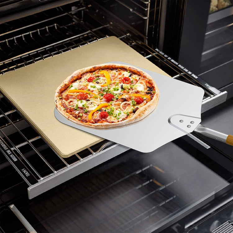 Mimiuo négyzetes pizzakő sütőhöz és grillhez, 33 cm, Ooni kompatibilis - Image 6