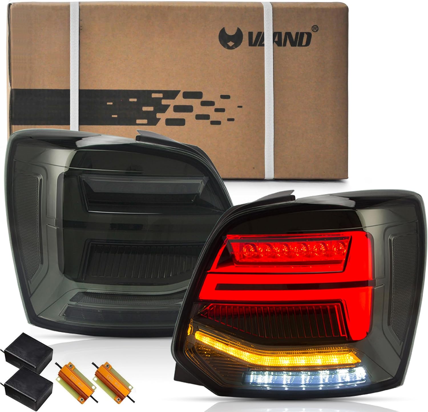 VLAND LED hátsó lámpa Polo 6R 6C 2011-2017 modellekhez, szekvenciális irányjelzővel - Image 1