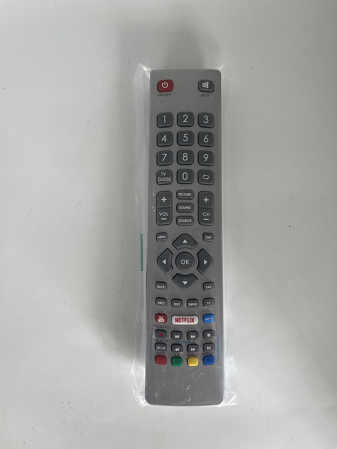 Toshiba TV távirányító Netflix gombbal - FOXRMT helyettesítő CT-8543 modellhez - Image 8