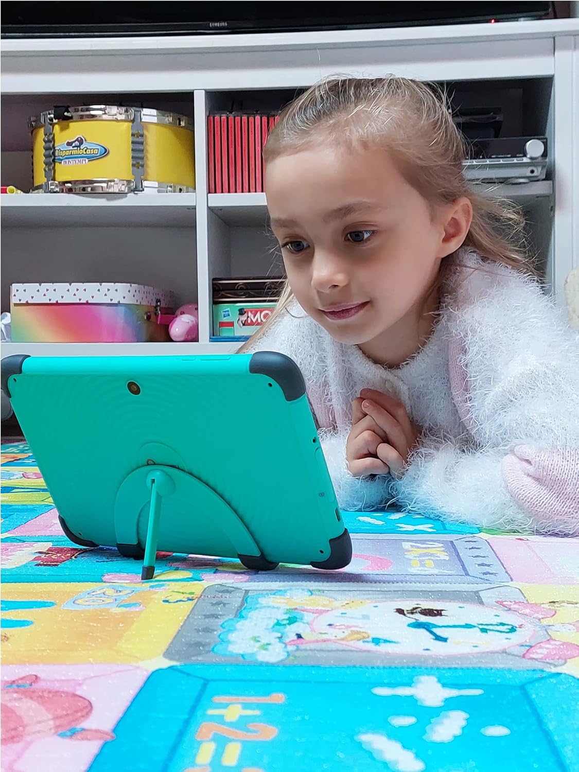 CWOWDEFU 8 Colos Rózsaszín Gyerektablet 32GB WiFi Android Szülői Felügyelettel - Image 5