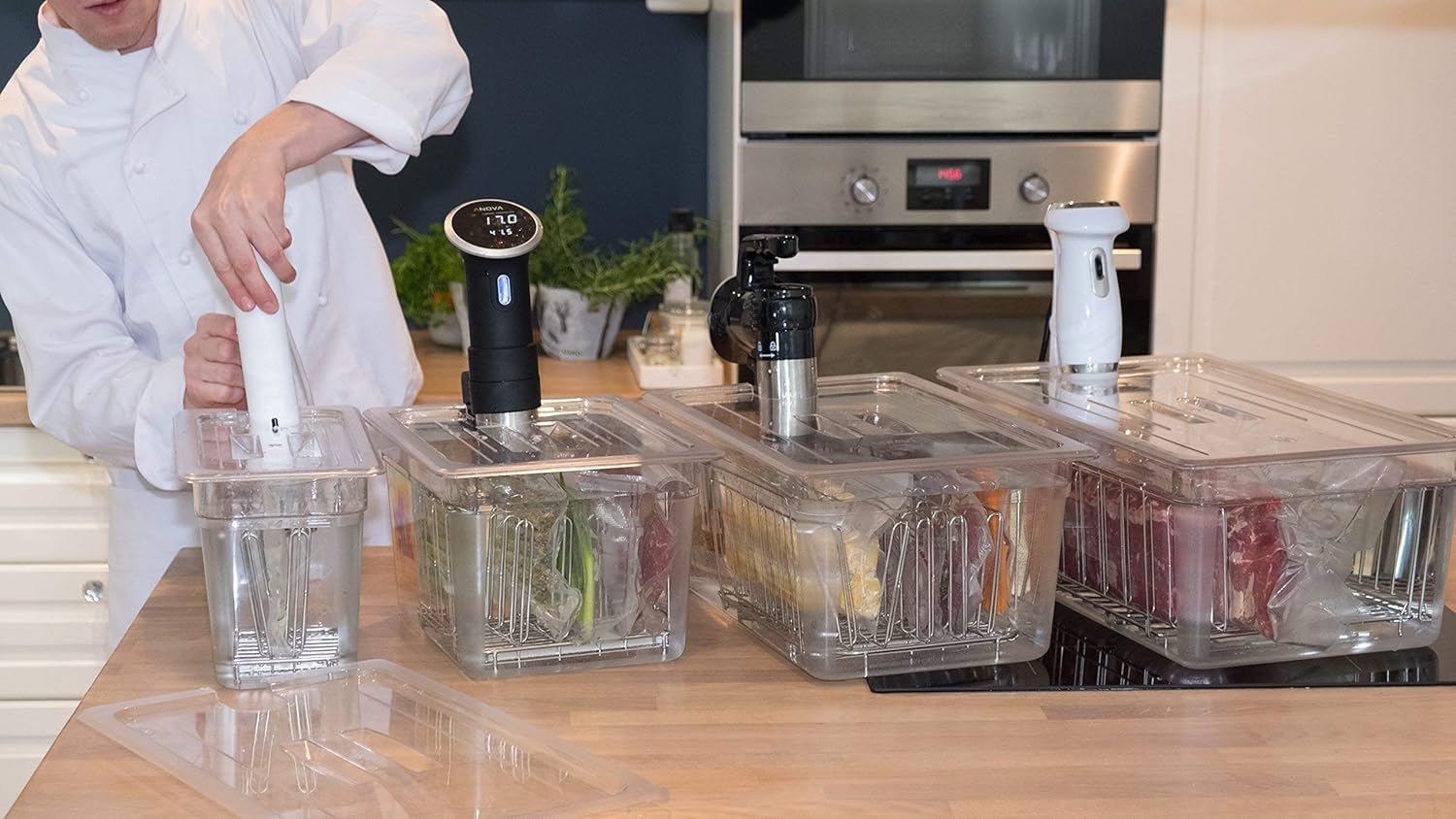 LIPAVI C15 Sous Vide fürdő - 18 literes átlátszó polikarbonát vízfürdő  - Image 6