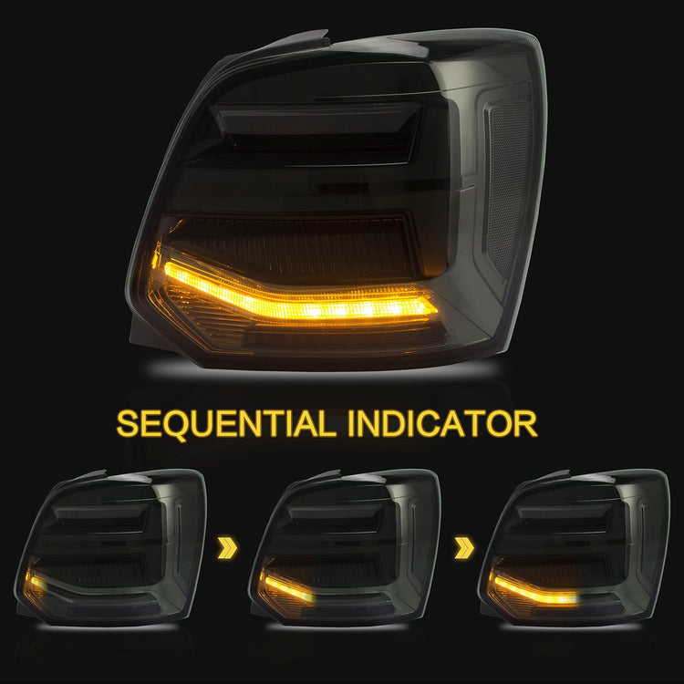 VLAND LED hátsó lámpa Polo 6R 6C 2011-2017 modellekhez, szekvenciális irányjelzővel - Image 3