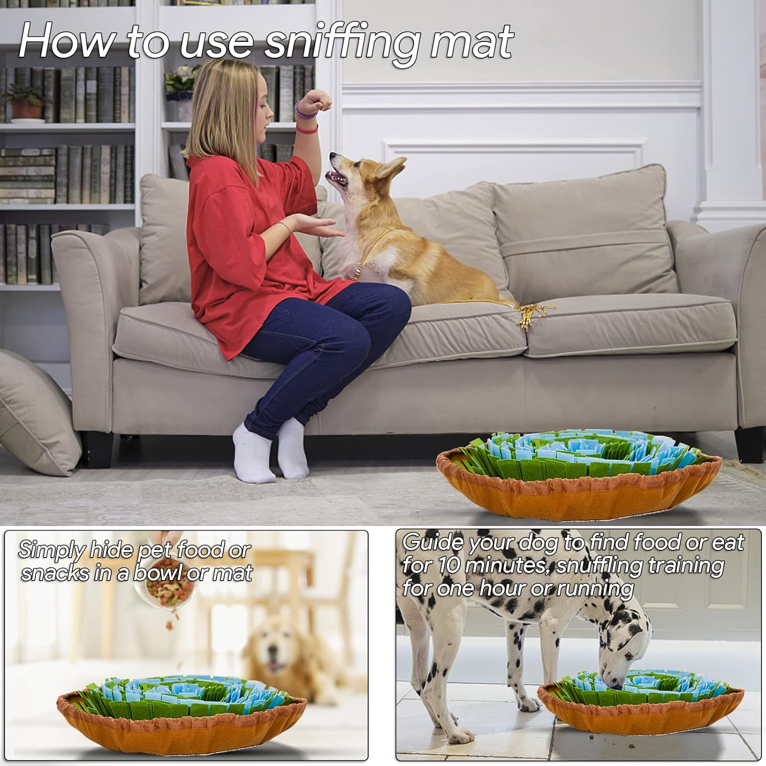 Senders Kutya Szaglószőnyeg - Lassú Etetés, Stresszoldás, Kölyökkutyáknak is - Image 4
