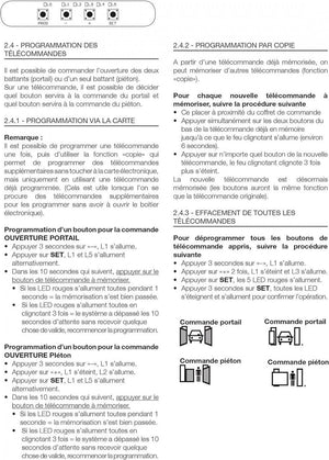 Thomson 510050 Távirányító Csúszóajtókhoz, Szárnyas Kapukhoz, Garázsajtókhoz, 4 Gombbal Újracsomagolt termék - Outlet24