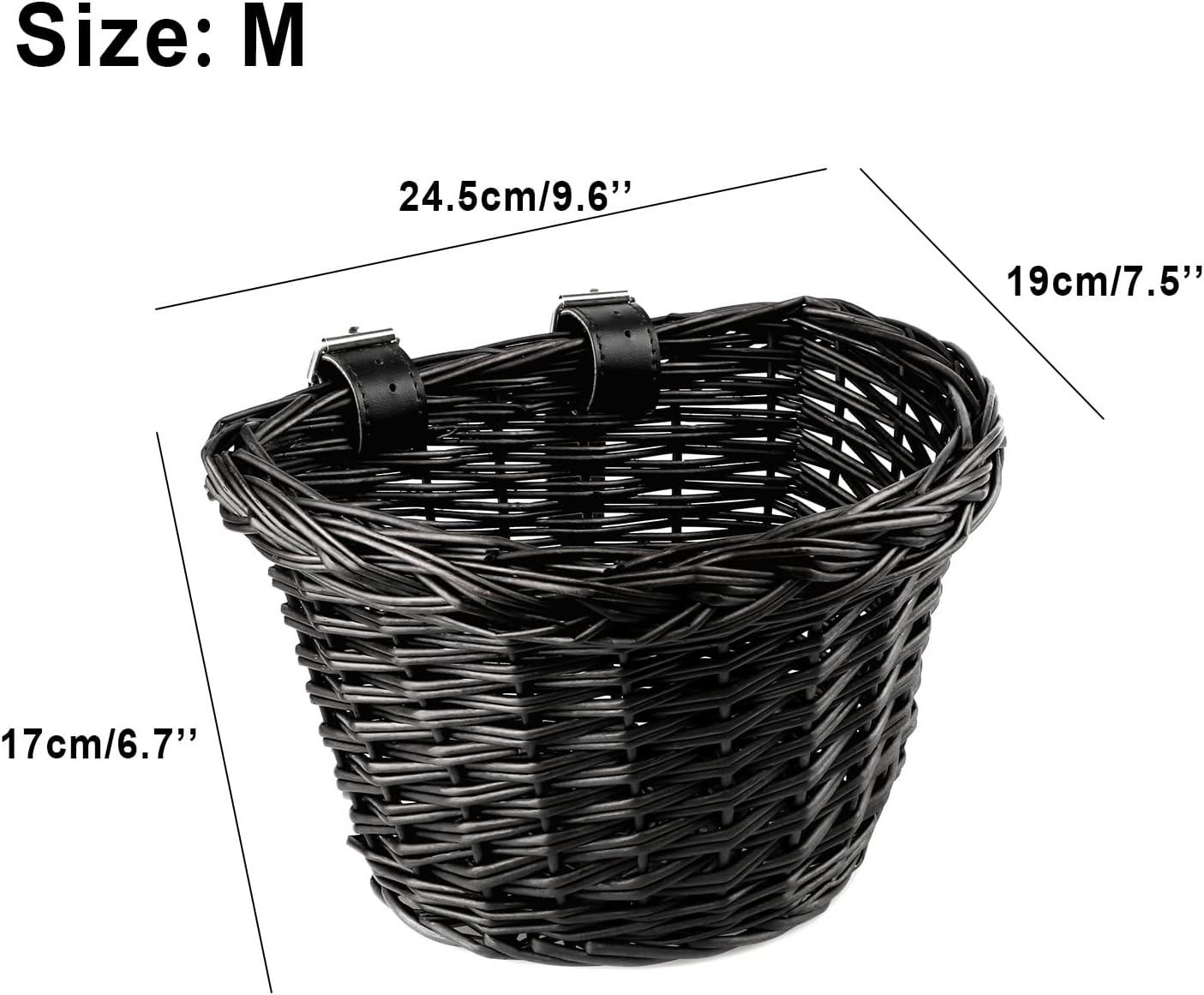 AVASTA Willow Gyermek Kerékpár Kosár, Bőr Szíjjal, Különböző Színek - Outlet24