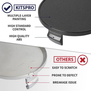 KitsPro 66mm Keréktárcsa Fedél, VW 3B7601171 Kompatibilis, 4db, Puskafém Szürke - Outlet24