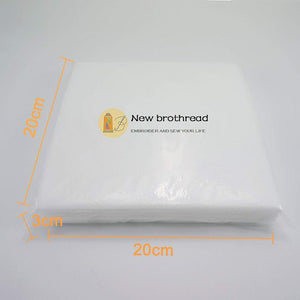 New brothread No Show Mesh Gépi Hímzés Alátét - 100 Lap/Csomag - Könnyű Súly, 50gm Újracsomagolt termék - Outlet24